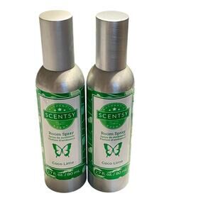 Scentsy Room Spray Coco Lime 2.7 fl. oz. Each-Lot of 2 NEW Made in USA